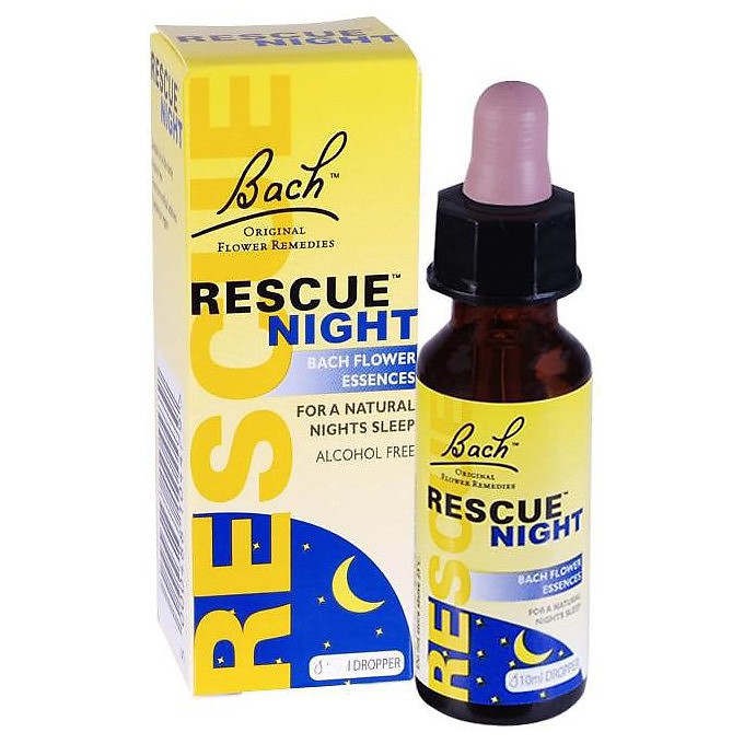 Bach Original Flower Remedy gotas naturales para relajarse y dormir Rescue Night 20ml