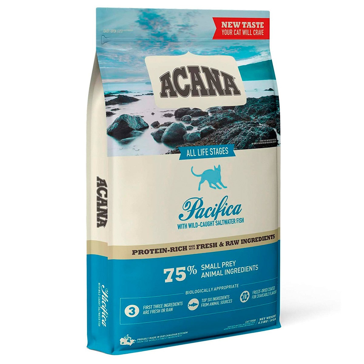 Acana pacifica gatos y gatitos 4,5kg