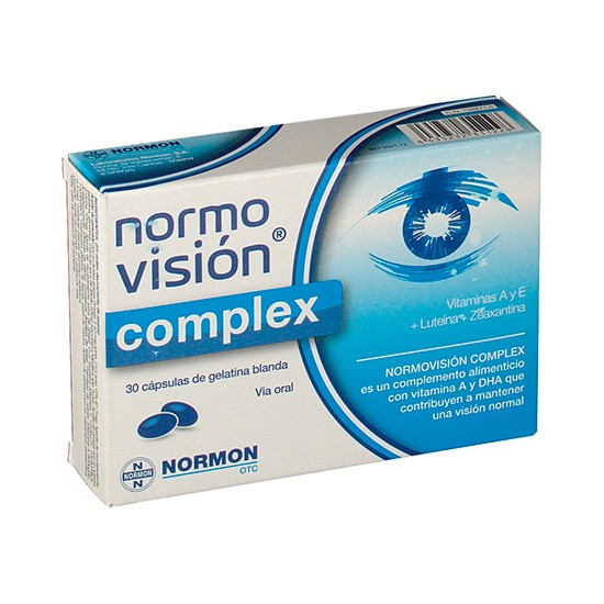 Normovision complex 30 capsulas