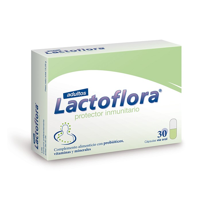 LACTOFLORA ADULTOS PROT. INMUNITARIO 30C