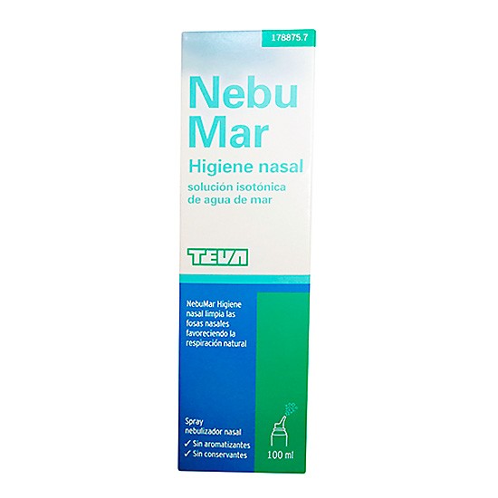 Nebumar higiene nasal agua marina 100 ml