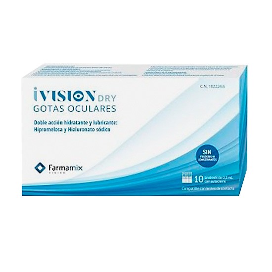 Ivision dry gotas oculares 0,5ml x 20uds