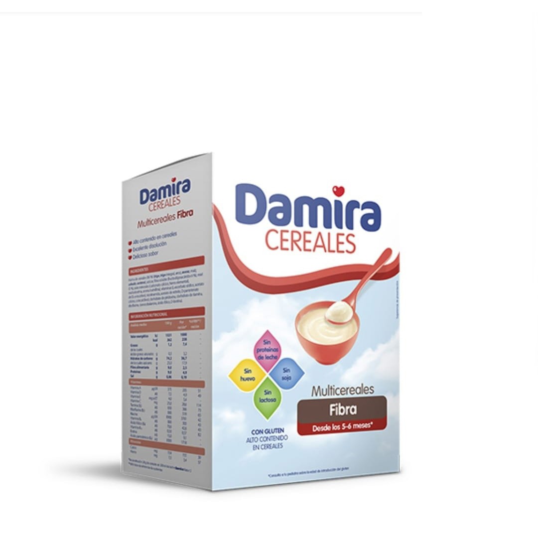 Damira multicereales fibra fos 600gr